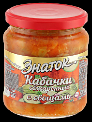 Закуска ЗНАТОК из кабачков с овощами ст/б 460г