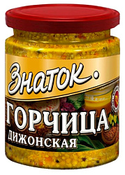 Горчица ЗНАТОК Дижонская ст/б 170г