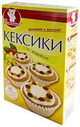 Смесь РАЗМЕШАЙКА Кексики с изюмом карт/уп 200г