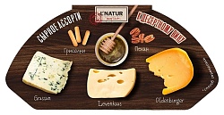 Сыр ЭЛЬНАТЮР Ассорти к десертному вину бзмж 50% 120г