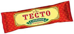 Тесто ЦАРСКОЕ ПОДВОРЬЕ слоеное бездрожжевое 500г