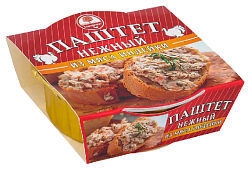 Паштет ХАНГРОУ Нежный из индюшиного мяса л/у 90г