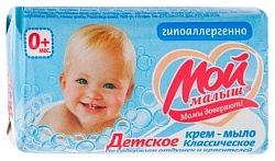 Крем-мыло детское НМЖК Мой малыш 100г