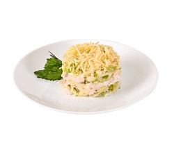 Салат с курицей и сыром 1кг