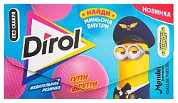 Жевательная резинка ДИРОЛ Тутти Фрутти 13.5г