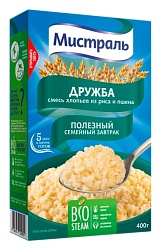 Смесь хлопьев МИСТРАЛЬ Дружба карт/уп 400г