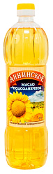 Масло подсолнечное АННИНСКОЕ рафинированное  дезодор. 0.9л