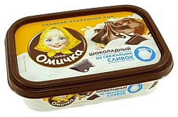 Сыр плавленый ОМИЧКА шоколадный бзмж 30% 180г