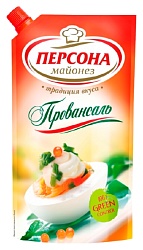 Майонез ПЕРСОНА Провансаль д/пак 370мл