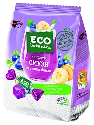 Конфеты ЭКО БОТАНИКА Смузи черника-банан 150г