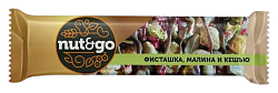 Батончик НАТ&ГОУ фисташка кешью малина 28г