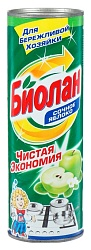 Чистящий порошок БИОЛАН Сочное яблоко 400г