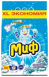 Стиральный порошок МИФ Морозная свежесть автомат 4000г