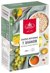 Хлопья АГРО-АЛЬЯНС 7 злаков карт/уп 400г