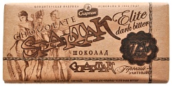 Шоколад СПАРТАК Горький элитный 72% 90г