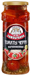 Томаты СКАТЕРТЬ САМОБРАНКА Черри маринованные ст/б 580мл