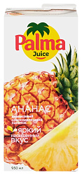 Напиток сокосодержащий ПАЛЬМА ананас 0.95л
