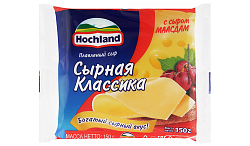 Сыр плавленый ХОХЛАНД Маасдам ломтики бзмж 45% 150г