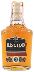 Коньяк ШУСТОВ 3 года 40% ст/б 0.25л