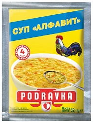 Суп ПОДРАВКА Алфавит м/у 52г