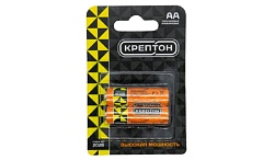 Батарейка КРЕПТОН LR06 AA BP2