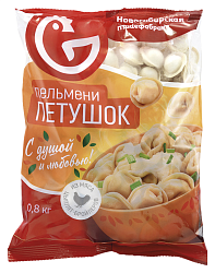 Пельмени НПФ Петушок пакет 800г