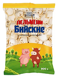 Пельмени БИЙСКИЕ Сочные свинина говядина 900г