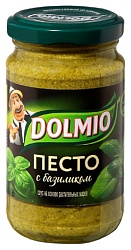 Соус песто ДОЛМИО с базиликом ст/б 180г