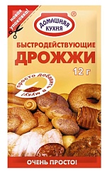 Дрожжи ДОМАШНЯЯ КУХНЯ м/у 12г