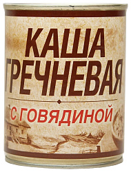 Каша ВОТЧИНА гречневая с говядиной ж/б 338г