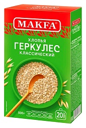 Овсяные хлопья МАКФА геркулес классический 500г