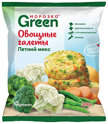 Галеты МОРОЗКО Летний микс овощные с/м 300г
