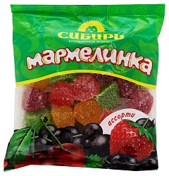 Мармелад МАРМЕЛИНКА ассорти 300г