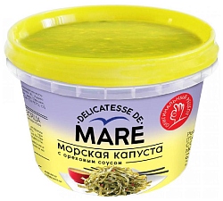 Салат из морской капусты МАРЕ с ореховым соусом 250г