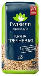 Гречневая крупа ГУДВИЛЛ Экстра зеленая м/у 800г