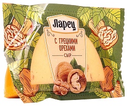 Сыр ЛАРЕЦ с грецким орехом бзмж 50% 245г