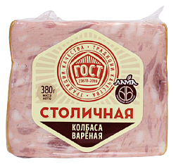 Колбаса ЛАМА Столичная вареная 380г