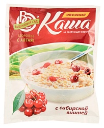 Каша овсяная ВИШНЕВЫЙ САД вишня сибирская м/у 45г