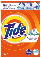 Стиральный порошок ТАЙД Альпийская свежесть ручная стирка 400г
