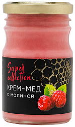 Крем-мед СУПЕР КОЛЛЕКШЕН с малиной ст/б 250г