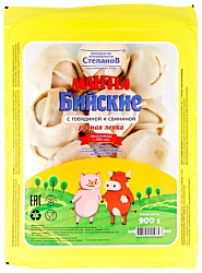 Манты БИЙСКИЕ Степанов говядина и свинина 900г