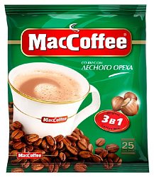 Кофе МАК КОФЕ Лесной орех 3в1 25*18г
