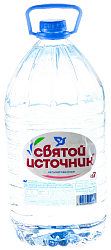 Вода СВЯТОЙ ИСТОЧНИК артезианская 1кат негазированная пэт 5л