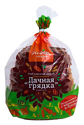 Хлеб ЛАМА Дачная грядка с морковью и луком 330г