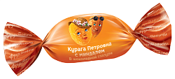 Конфеты Курага Петровна с миндалем в глазури конфеты весовые