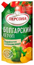 Кетчуп ПЕРСОНА болгарский д/пак 450г
