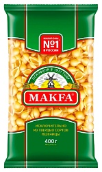 Мак.изделия МАКФА Ракушки м/у 400г