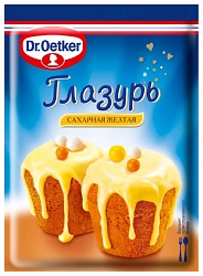 Глазурь сахарная ДОКТОР ОЕТКЕР желтая м/у 100г