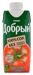 Сок ДОБРЫЙ томат 0.3л
