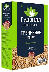 Гречневая крупа ГУДВИЛЛ ядрица карт/уп 5*80г